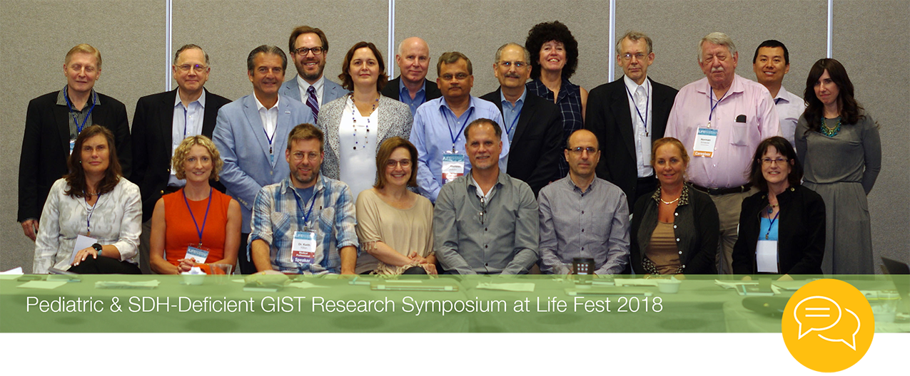 Pediatric & SDH-Deficient Research Symposium Founders at Life Fest 2018