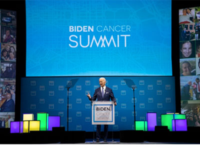 VP Joe Biden speaking at Biden Cancer Summit