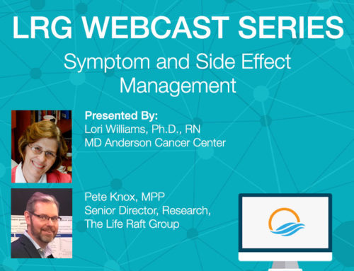 LRG Webcast: Symptom and Side Effect Management