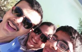 Photo of Nikhil and Family