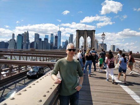 Jimit Mody traveling NYC photo