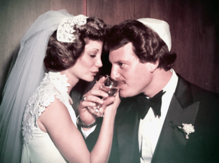 Kay & Ira Stolzer wedding photo Feb2022